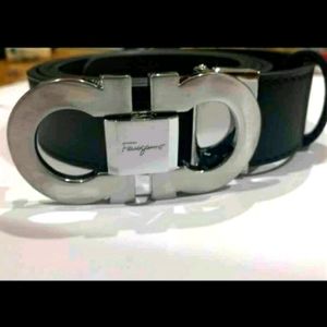 Silver Buckle Salvatore Ferragamo belt